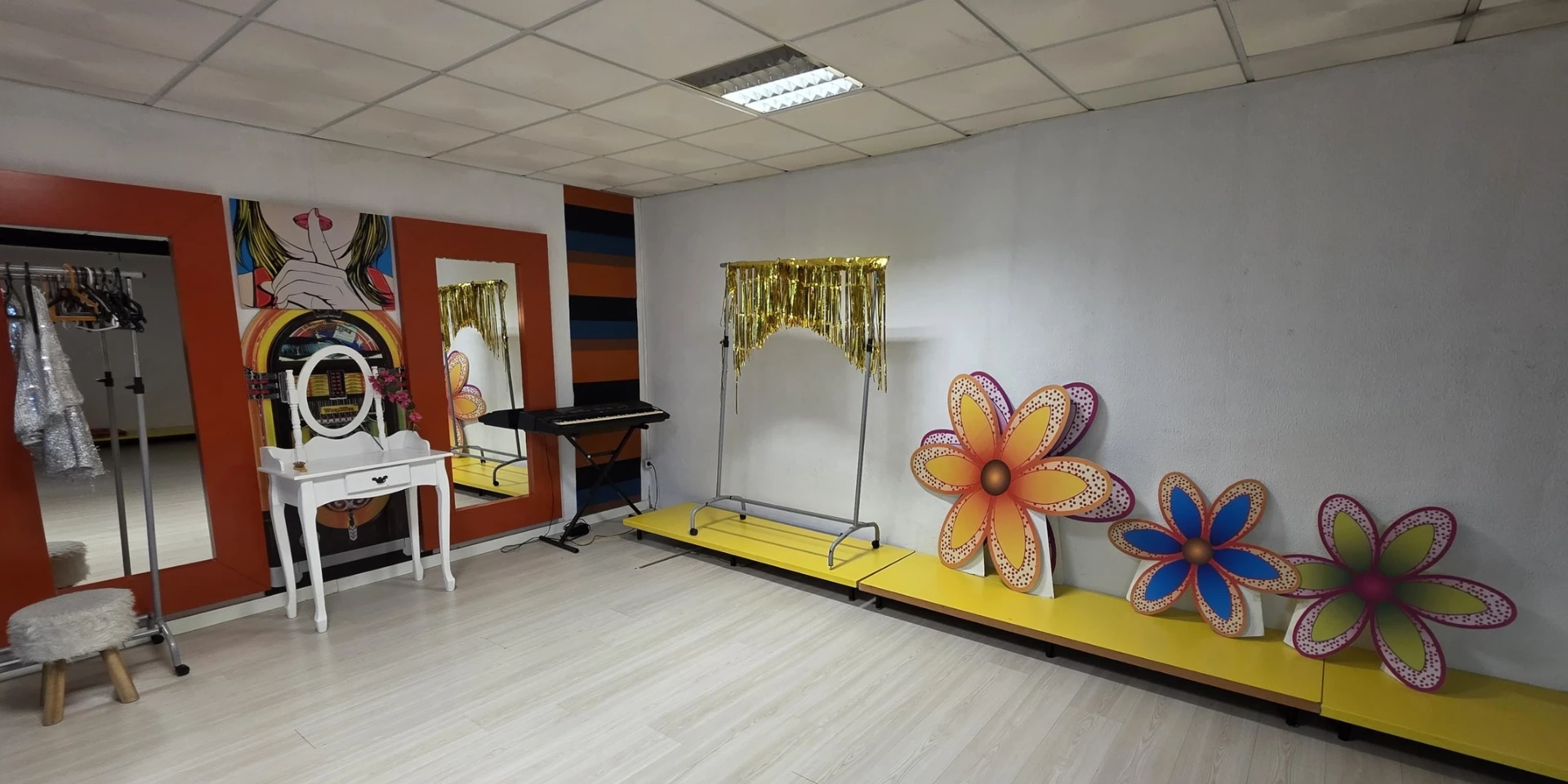 Configuração de cenário flexível no Espaço Constelação da LXPRO