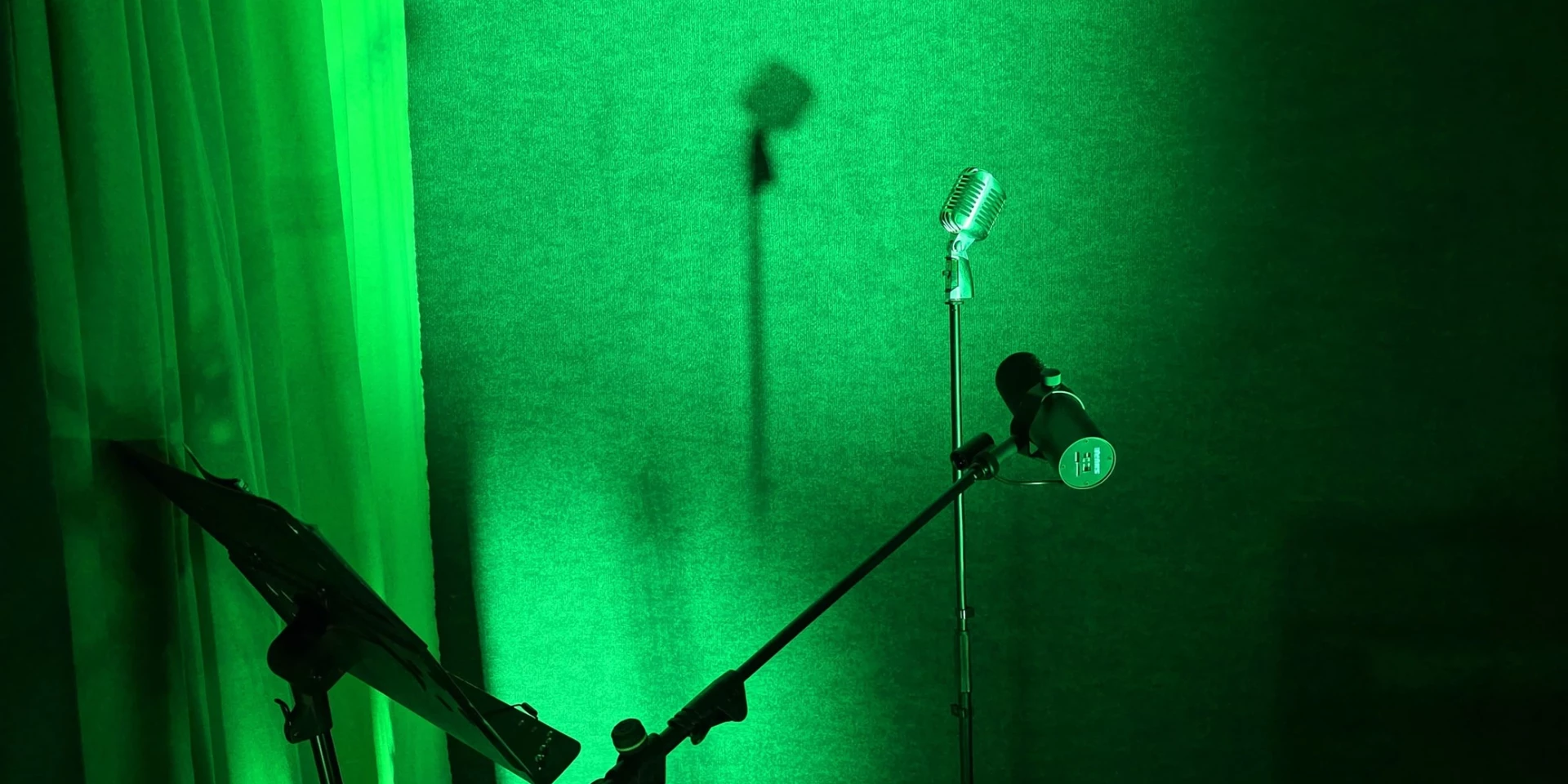 Ambiente e detalhes acústicos da Sala Verde da LXPRO