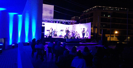Evento Noites de Lua Cheia em palco