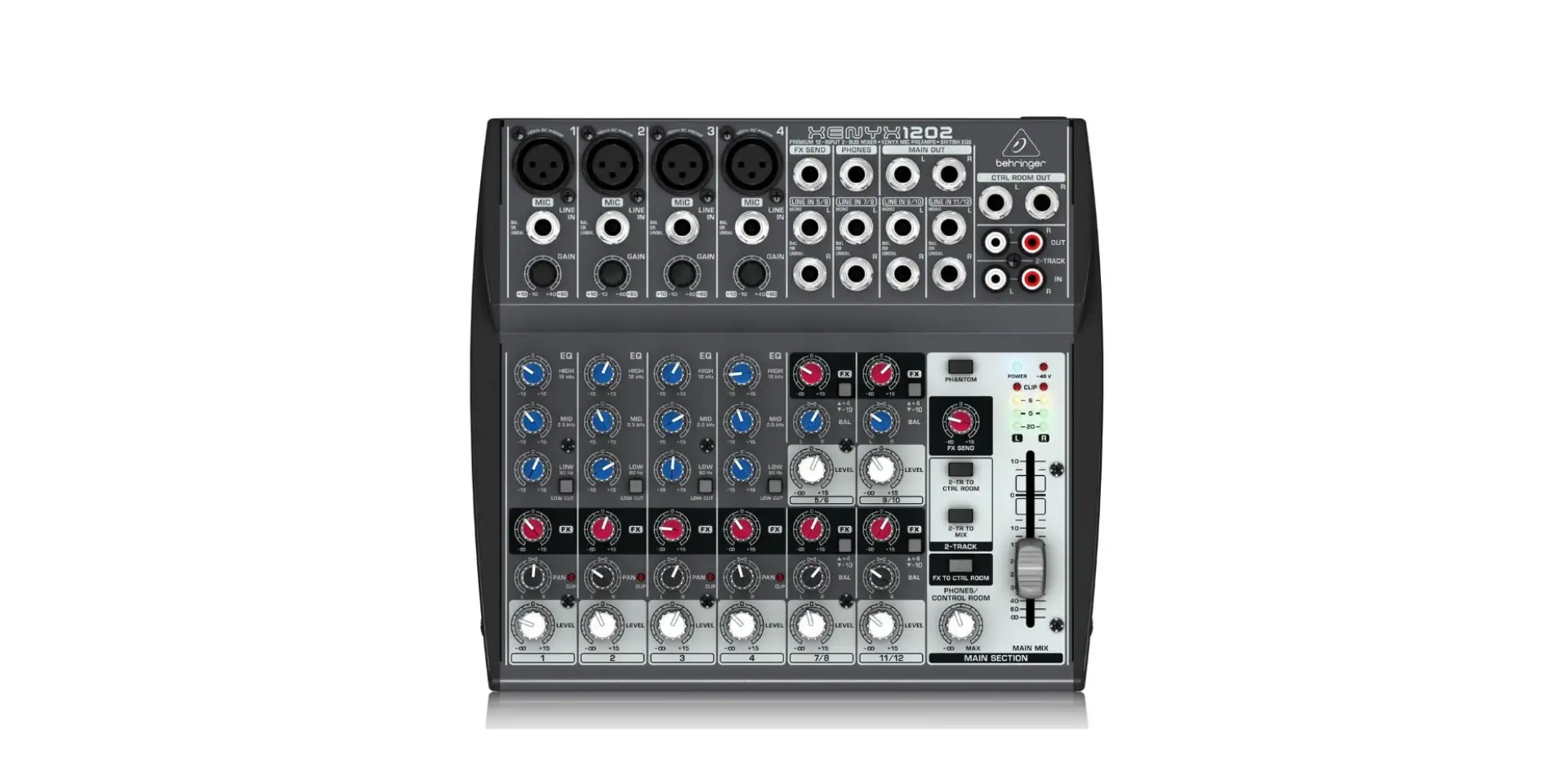Mesa analógica Behringer Xenyx 1202