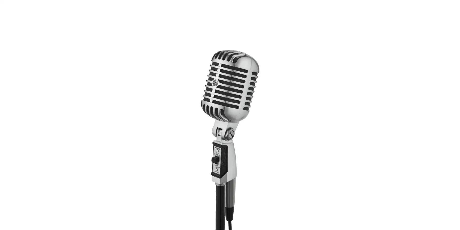 Microfone vintage Shure 55 SH