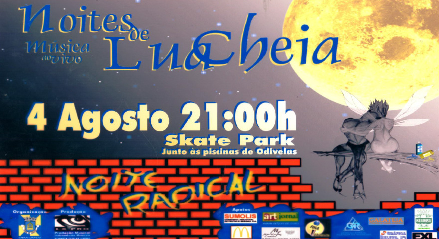 Público num evento musical em Odivelas