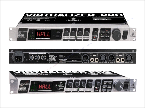 Processador Behringer Virtualizer Pro DSP2024P 