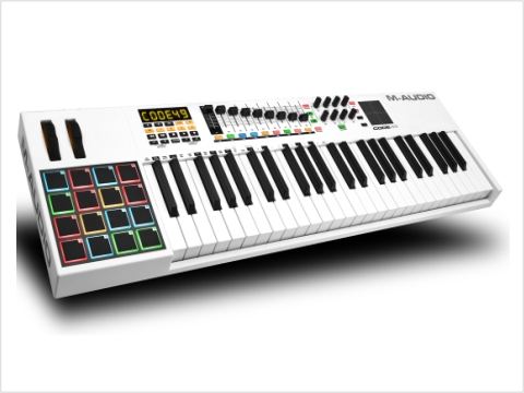 Controlador MIDI M-Audio Code 49